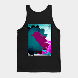 Flower And Bird Tank Top